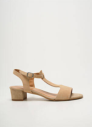 Sandales/nu pieds talon bottier talon de 4 à 6cm beige BELLA STORIA femme