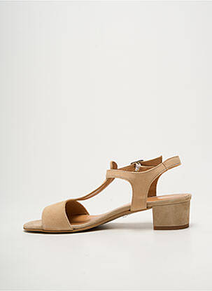 Sandales/nu pieds talon bottier talon de 4 à 6cm beige BELLA STORIA femme