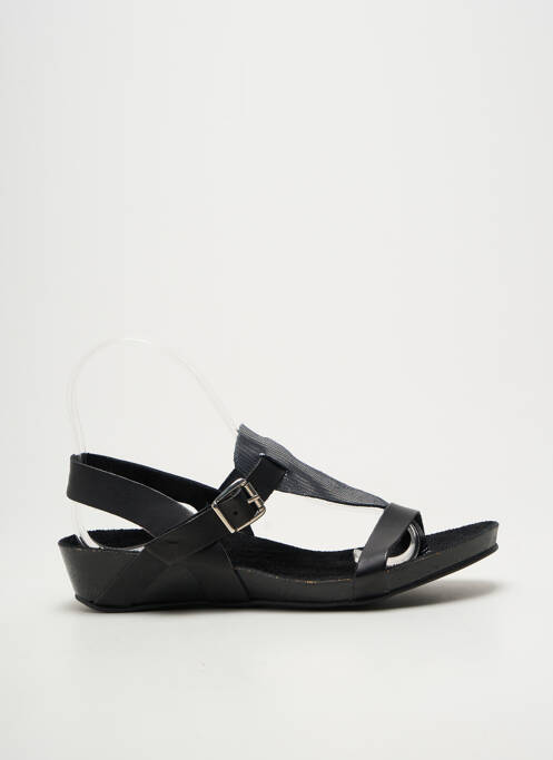 Sandales/nu pieds fermeture boucle(s) talon de 4 à 6cm noir BELLA STORIA femme