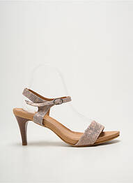 Sandales/nu pieds talon aiguille talon de 7 à 9cm beige BELLA STORIA femme