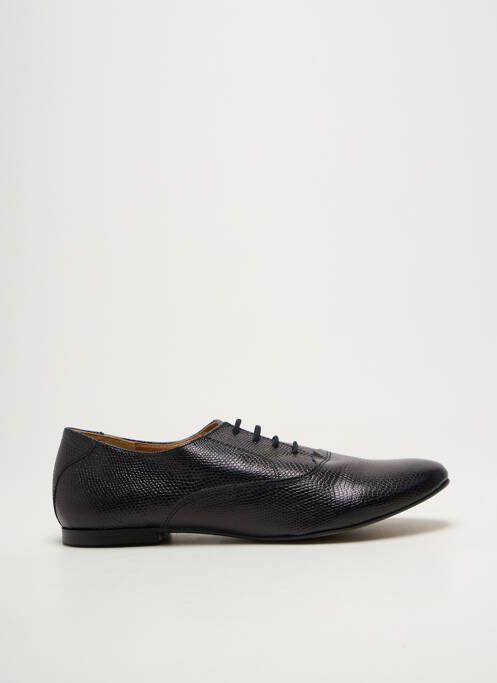 Derbies bout rond talon plat jusqu'à 3cm noir BELLA STORIA femme