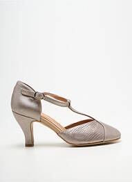 Escarpins fermeture boucle(s) talon de 7 à 9cm gris BELLA STORIA femme