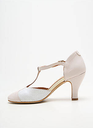 Escarpins fermeture boucle(s) talon de 7 à 9cm blanc BELLA STORIA femme