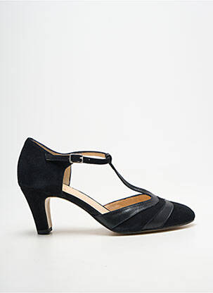 Escarpins fermeture boucle(s) talon de 7 à 9cm noir BELLA STORIA femme