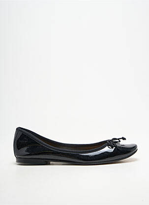 Ballerines matière lisse talon plat jusqu'à 3cm noir BELLA STORIA femme