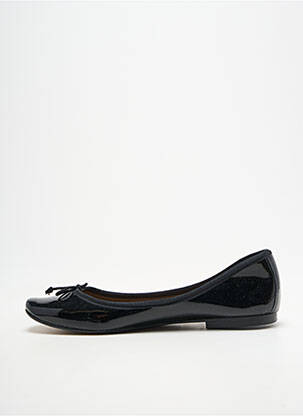 Ballerines matière lisse talon plat jusqu'à 3cm noir BELLA STORIA femme