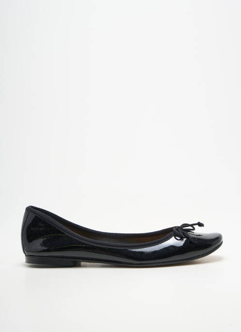 Ballerines matière lisse talon plat jusqu'à 3cm noir BELLA STORIA femme