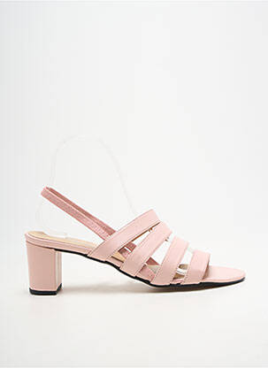 Sandales/nu pieds talon bottier talon de 4 à 6cm rose ANDREA DAPHANE femme