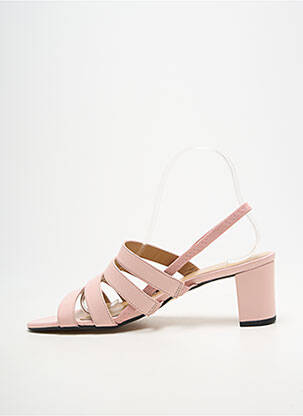 Sandales/nu pieds talon bottier talon de 4 à 6cm rose ANDREA DAPHANE femme