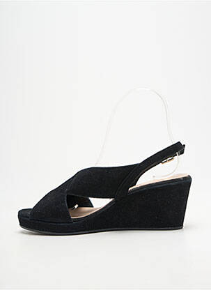Sandales/nu pieds talon compensé talon de 4 à 6cm noir BELLA STORIA femme