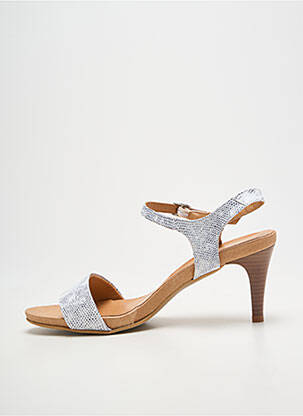 Sandales/nu pieds fermeture boucle(s) talon de 7 à 9cm blanc BELLA STORIA femme