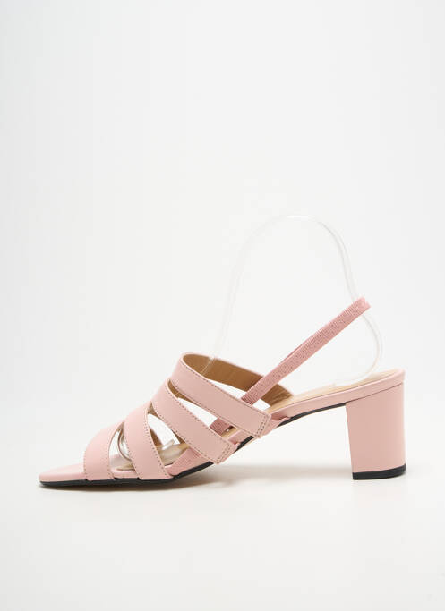 Sandales/nu pieds talon bottier talon de 4 à 6cm rose ANDREA DAPHANE femme