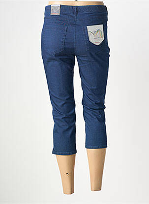Pantacourt poches bleu TONI femme