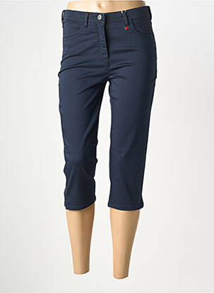 Pantacourt poches bleu fonce TONI femme