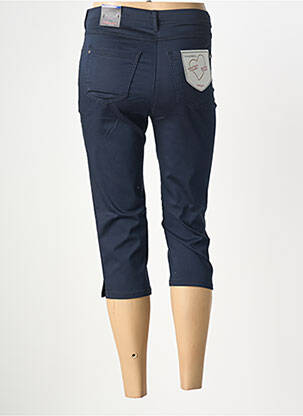 Pantacourt poches bleu fonce TONI femme