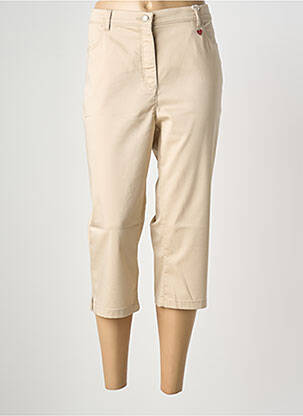 Pantacourt poches beige TONI femme