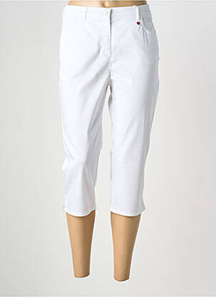 Pantacourt poches blanc TONI femme