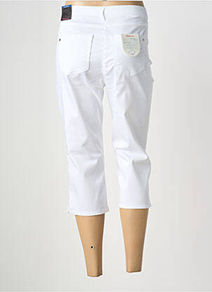 Pantacourt poches blanc TONI femme