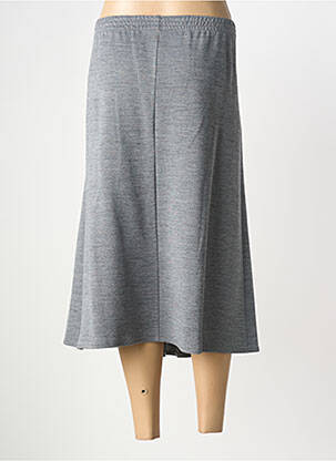Jupe mi-longue coupe évasée gris GRIFFON femme