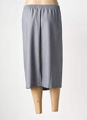 Jupe mi-longue coupe droite gris GRIFFON femme