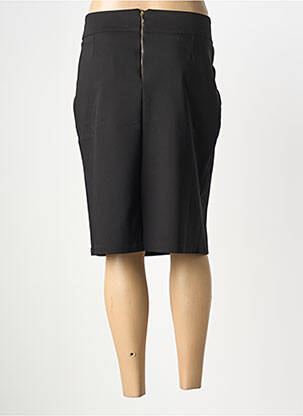 Jupe mi-longue coupe droite noir GRIFFON femme