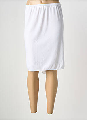 Jupon /fond de robe taille élastique blanc GRIFFON femme