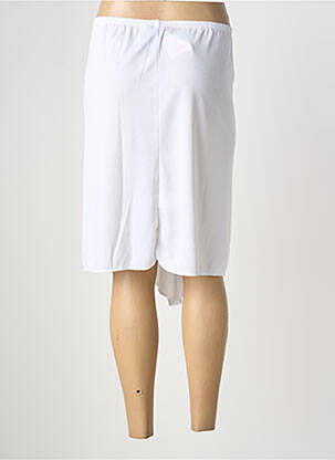 Jupon /fond de robe taille élastique blanc GRIFFON femme