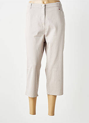 Pantacourt poches beige TONI femme