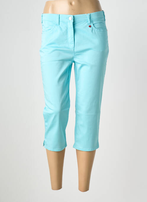 Pantacourt poches bleu TONI femme