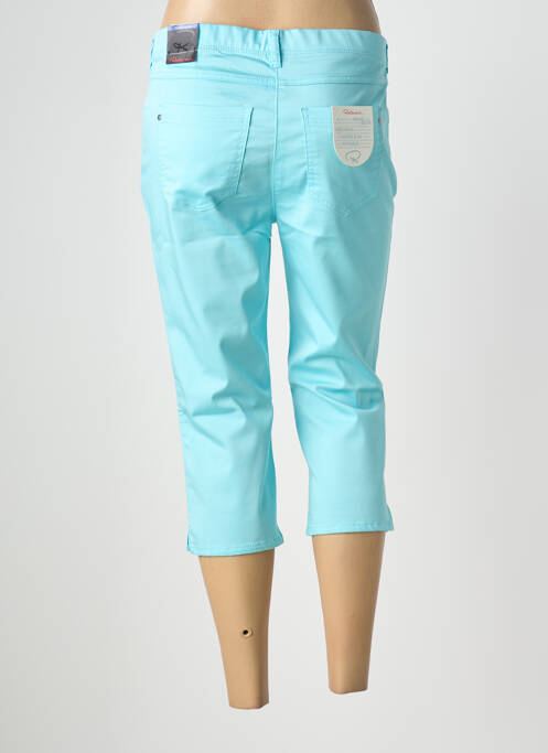Pantacourt poches bleu TONI femme