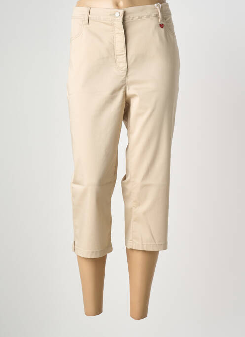 Pantacourt poches beige TONI femme