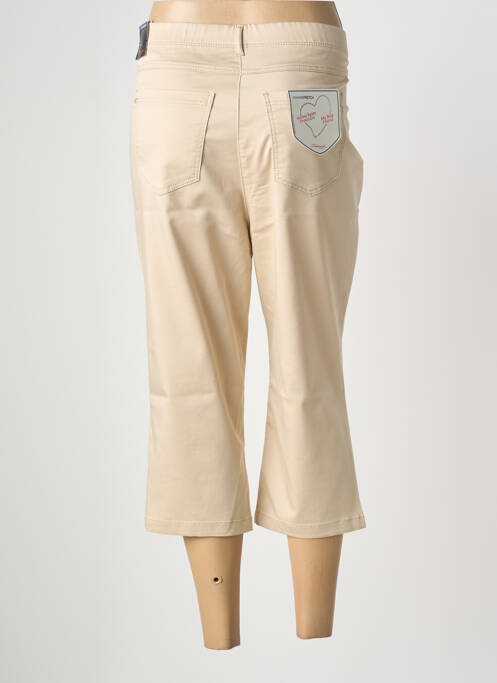 Pantacourt poches beige TONI femme