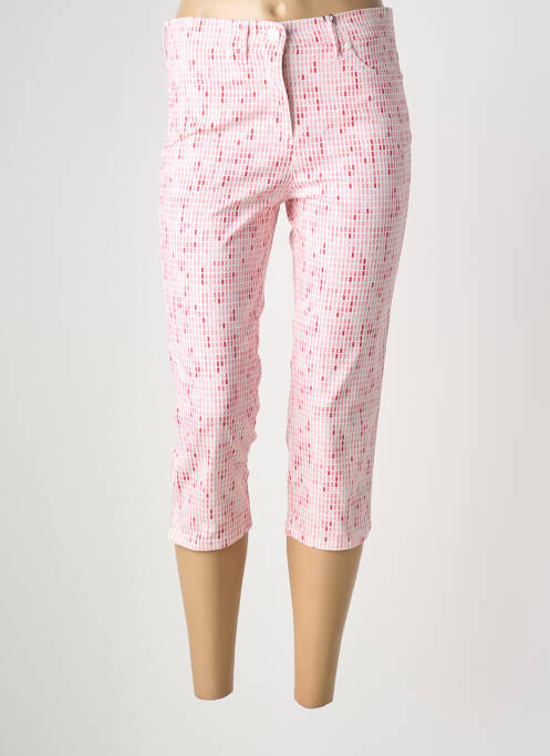 Pantacourt poches rose TONI femme