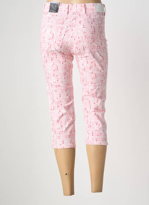 Pantacourt poches rose TONI femme