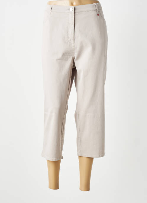 Pantacourt poches beige TONI femme