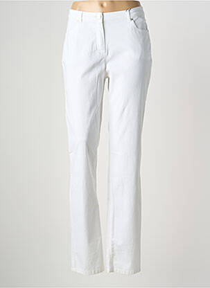 Jeans coupe slim stretch taille normale blanc STARK femme
