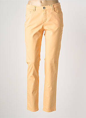 Jeans coupe slim stretch taille normale orange STARK femme