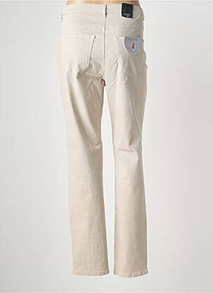 Jeans coupe slim stretch taille normale beige STARK femme
