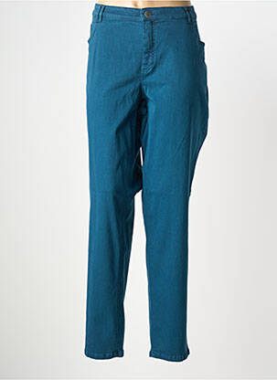 Jeans coupe slim stretch taille normale vert STARK femme