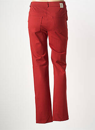 Pantalon slim taille élastique taille normale orange STARK femme