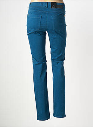 Pantalon slim taille élastique taille normale bleu STARK femme