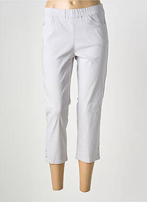 Pantacourt stretch taille normale gris STARK femme