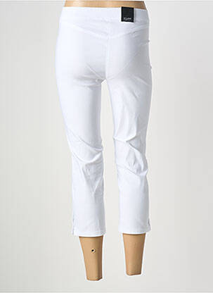 Pantacourt stretch taille normale blanc STARK femme