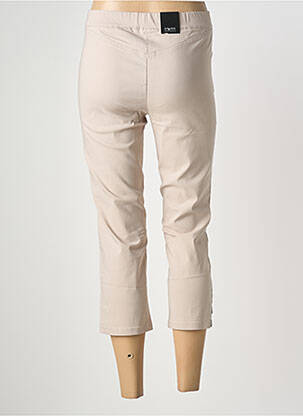 Pantacourt stretch taille normale marron STARK femme