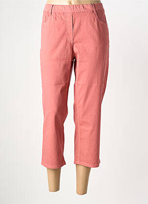 Pantacourt stretch taille normale orange STARK femme