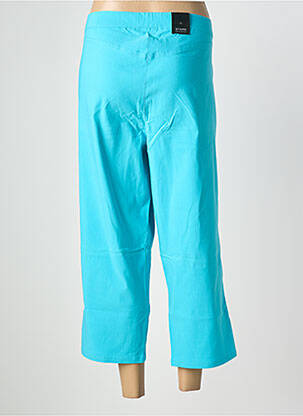 Pantacourt stretch taille normale bleu STARK femme