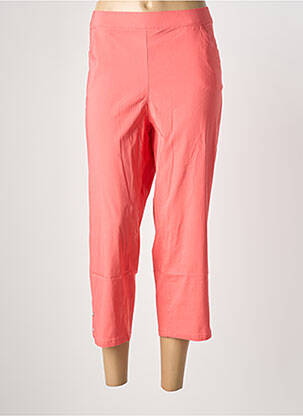 Pantacourt stretch taille normale orange STARK femme