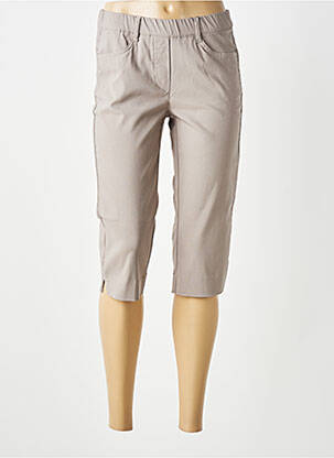Corsaire taille élastique taille normale gris STARK femme