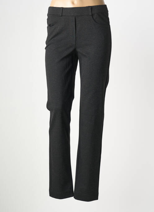 Pantalon slim taille élastique taille normale gris STARK femme
