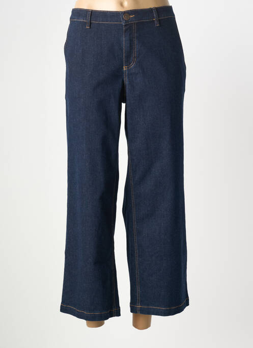 Jeans coupe large stretch taille normale bleu STARK femme